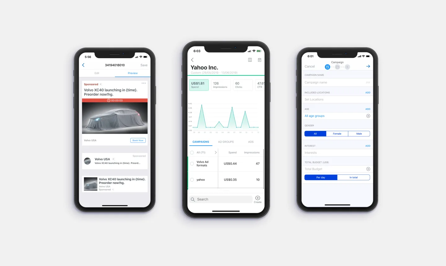 VERIZON MEDIA — product screen 1