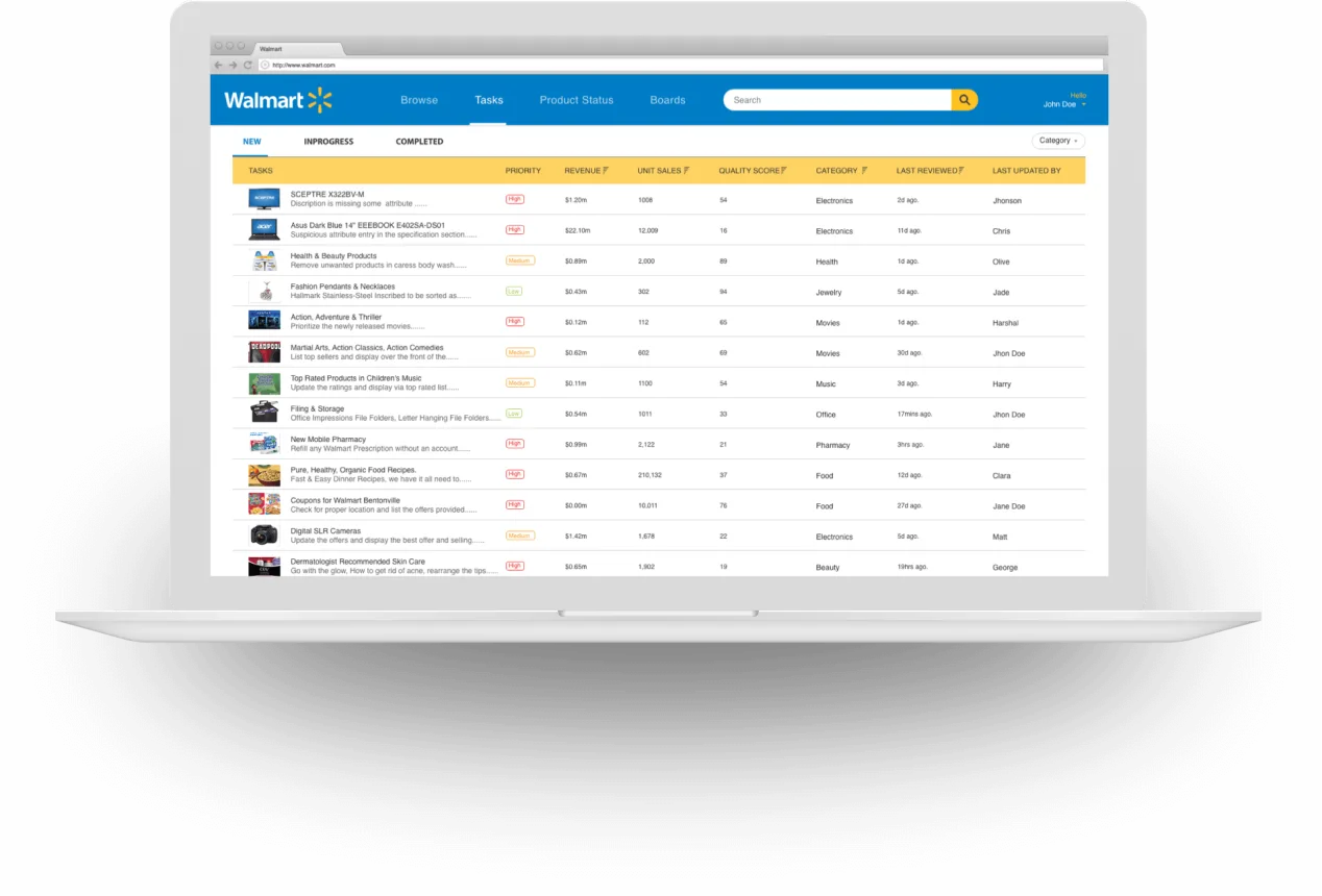 Walmart — product screen 2