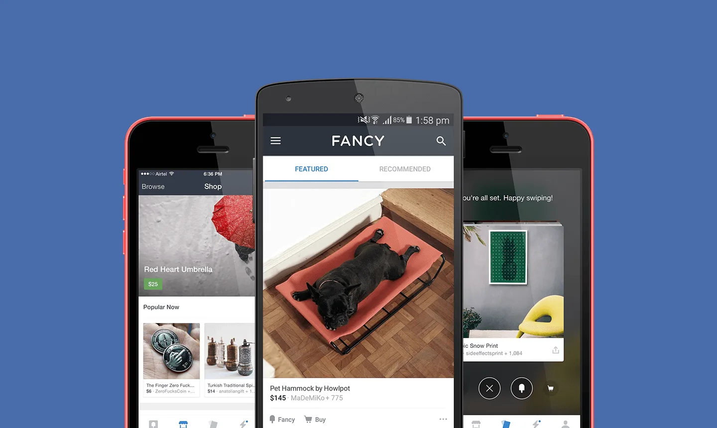 eCommerce Mobile App Development — product screen 1