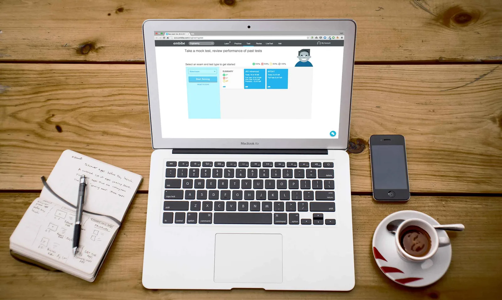 Embibe — product screen 2