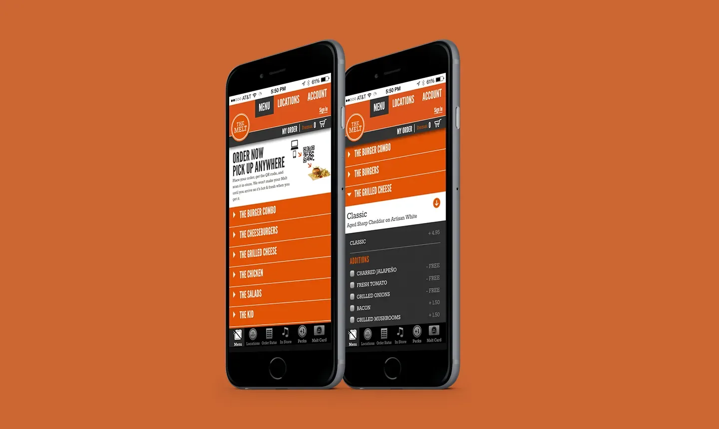 The Melt — product screen 1