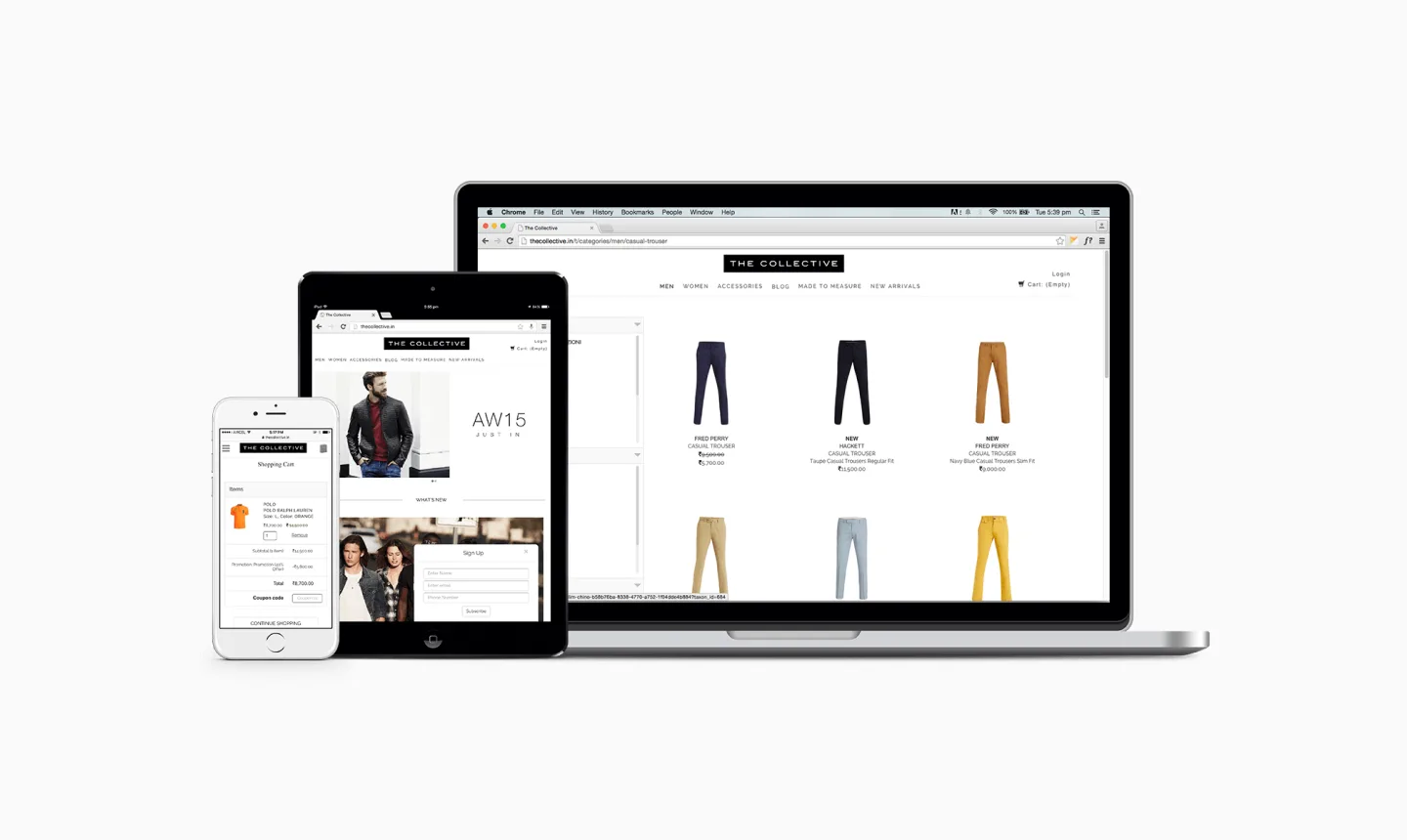 The Collective — product screen 1