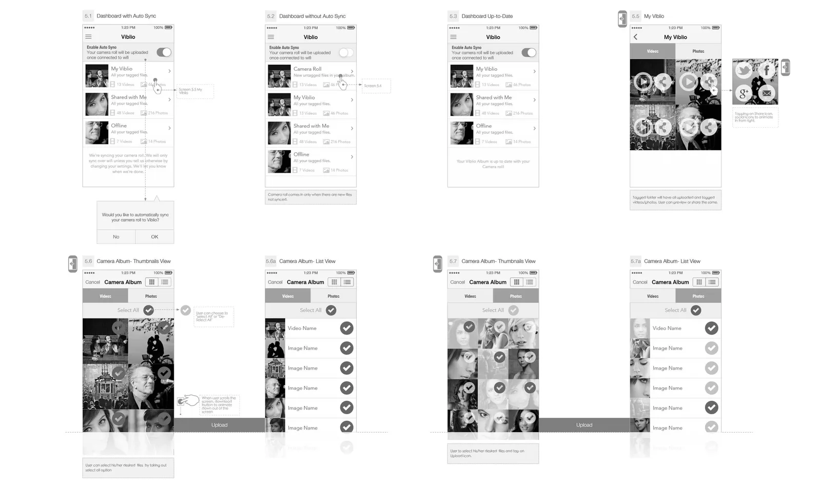 Viblio — product screen 2