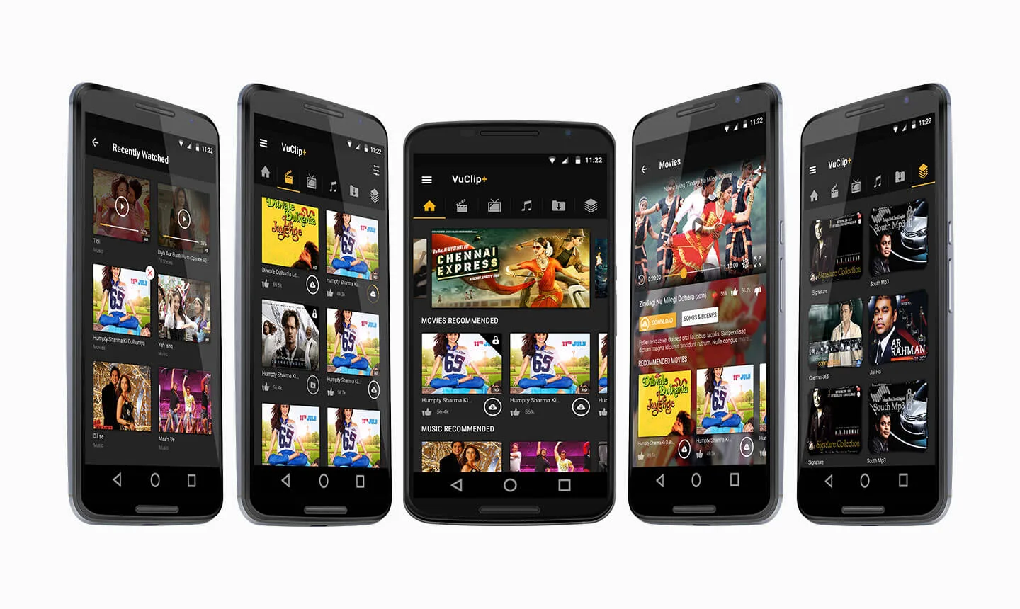 vuclip — product screen 1