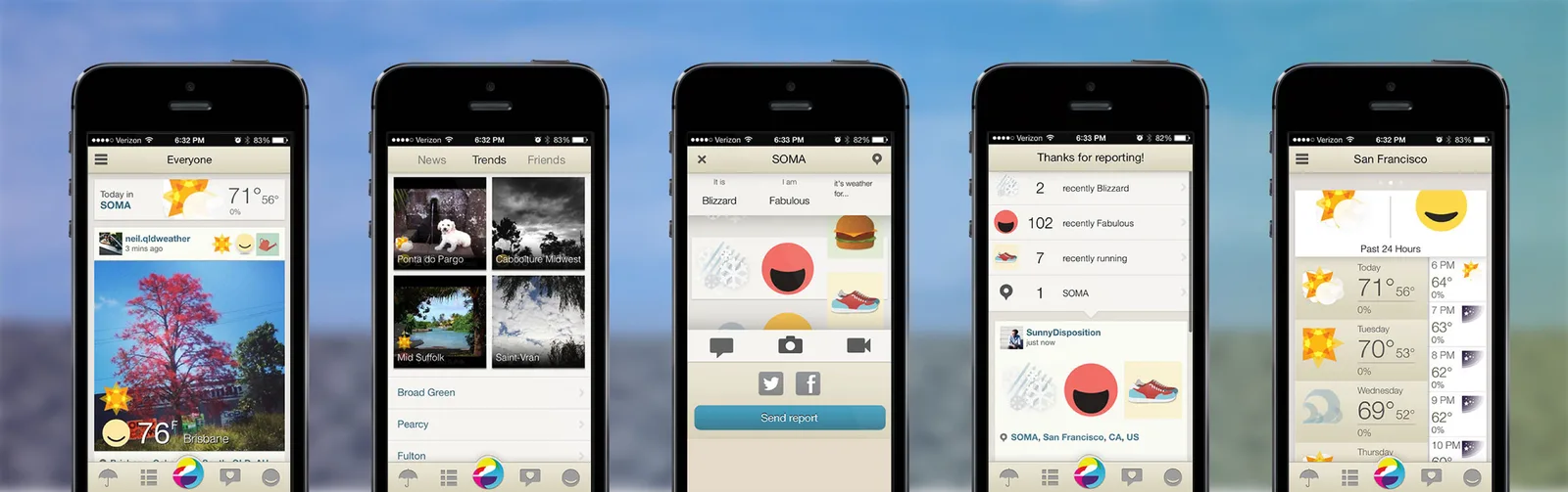 Weathermob — product screen 1